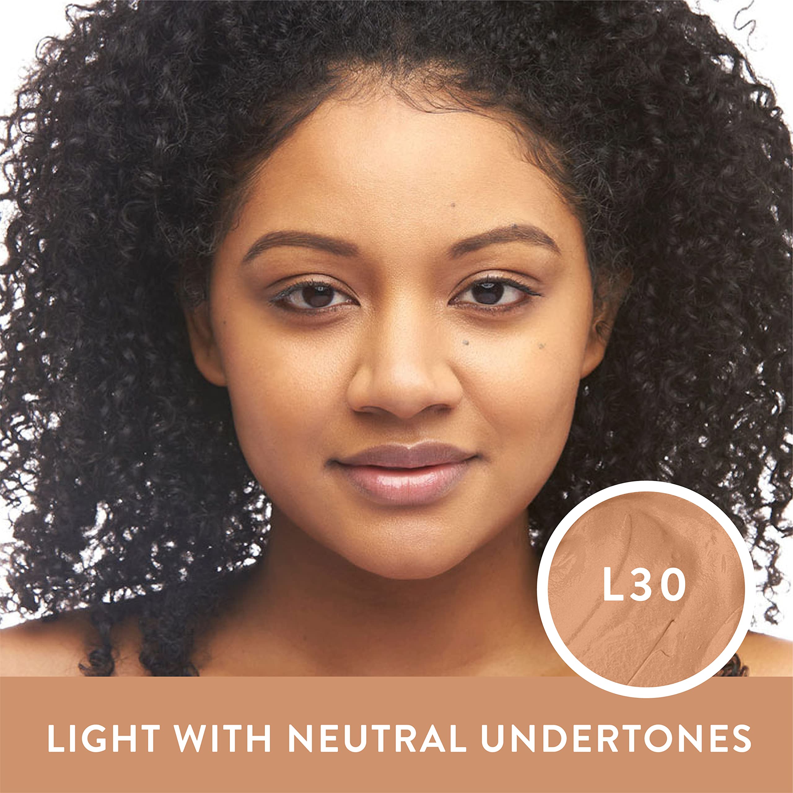 Mented Stick Foundation for Light Skin - Concealer & Contour, Vegan & Cruelty-Free | L30