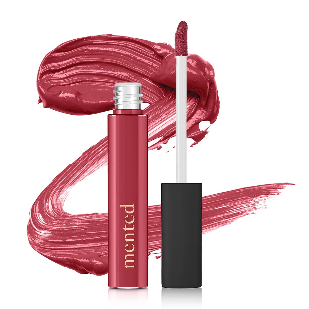 Mented #1 Cran Cranberry Pink Lip Gloss – Buildable, Long-Lasting, Vegan & Cruelty-Free, Made in USA