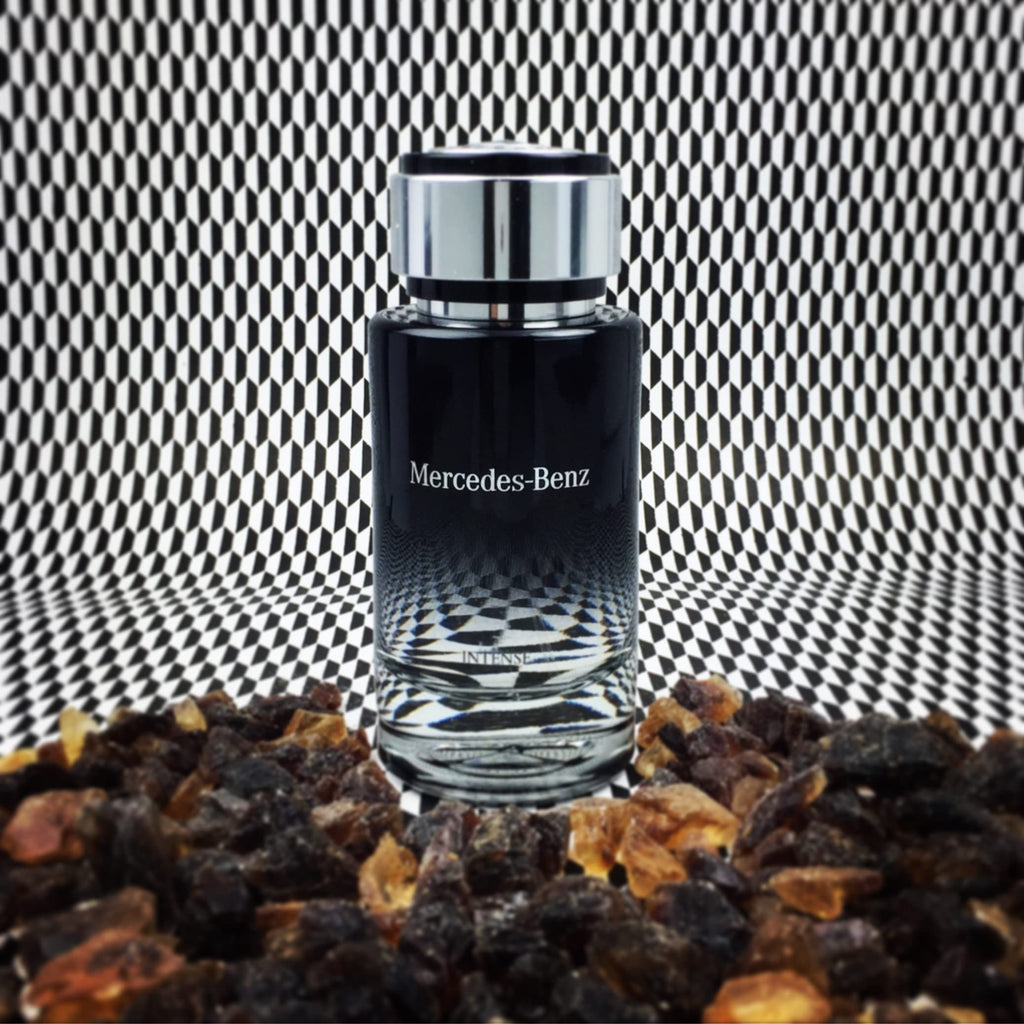 Mercedes-Benz Intense Eau de Toilette for Men - Spicy Aromatic Natural Spray, 4 oz