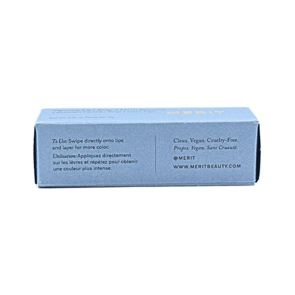 MERIT Signature Lip Lightweight Lipstick Slip | Glide-On Color by Merit