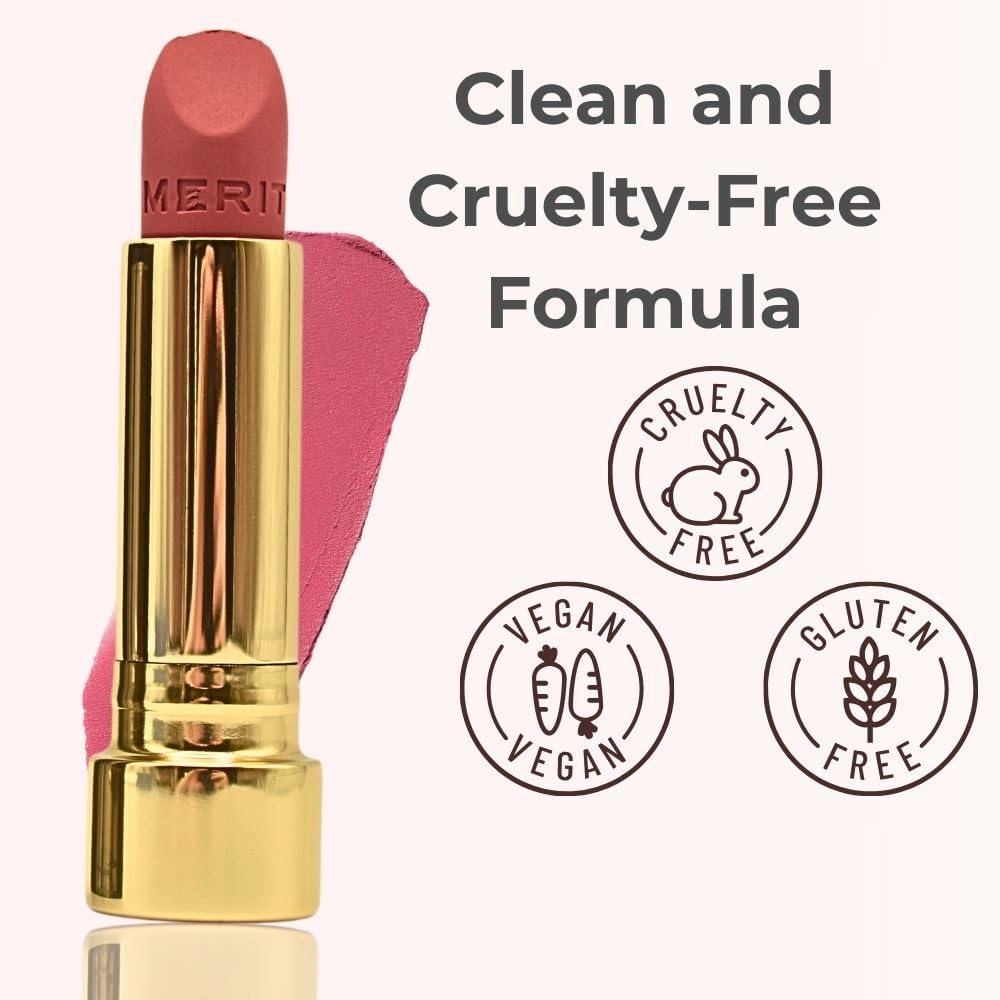 Merit Signature Lip Sunday – Lightweight Matte Lipstick | 0.10 oz / 3 g
