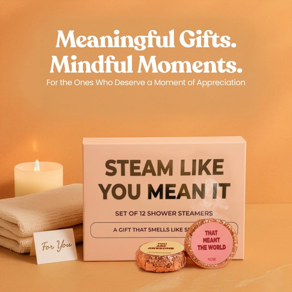 MESMOS 12 Assorted Shower Steamers – Aromatherapy Gift Set for Women