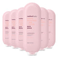 Method Daily Lotion Pure Peace – 24-Hour Plant-Based Hydration (6 x 13.5 oz)