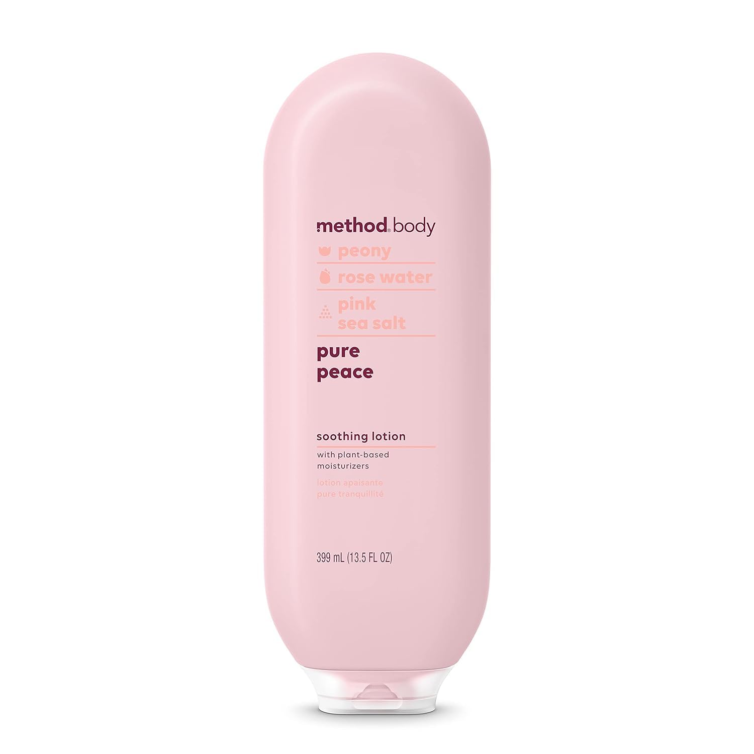 Method Daily Lotion Pure Peace – 24-Hour Plant-Based Hydration (6 x 13.5 oz)