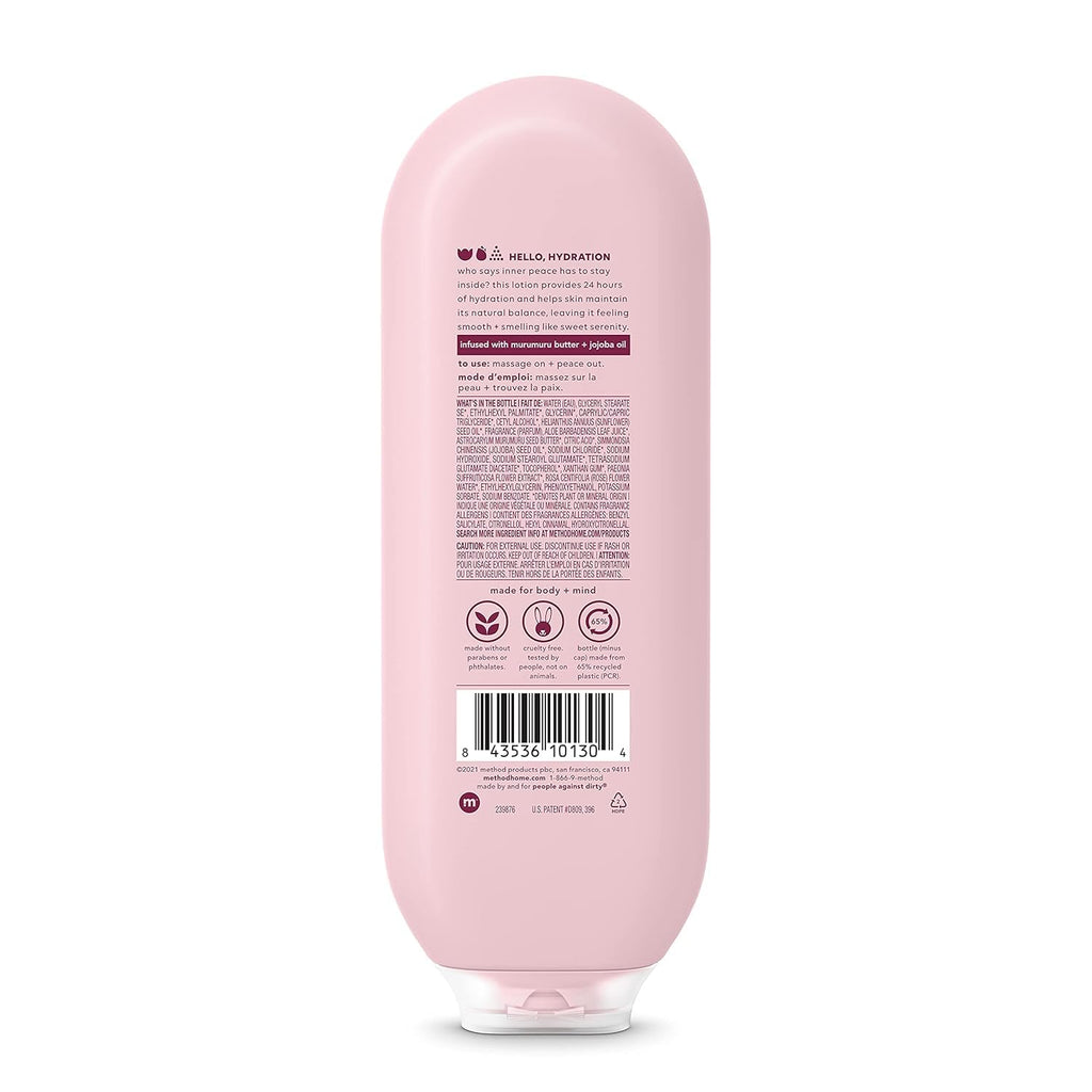Method Daily Lotion Pure Peace – 24-Hour Plant-Based Hydration (6 x 13.5 oz)