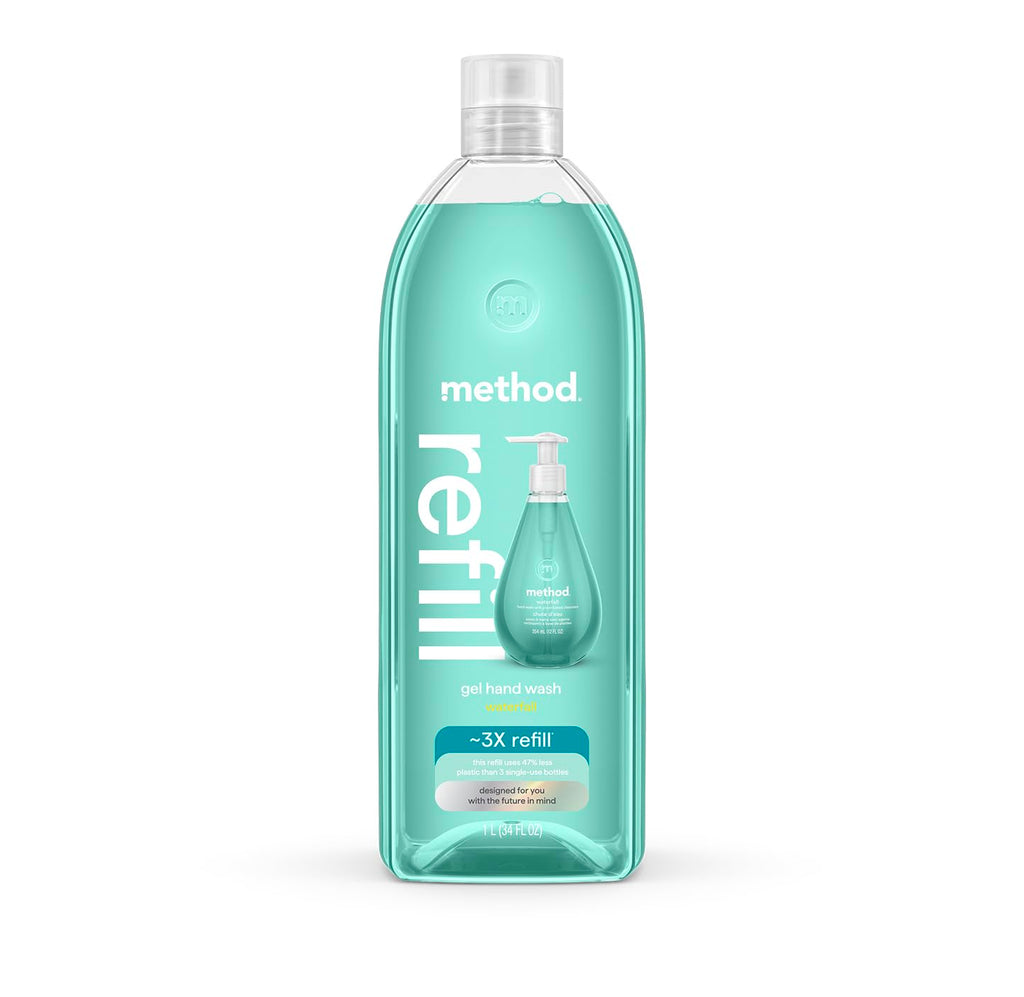 Method Gel Hand Soap Refill Waterfall 34 oz | Eco Packaging