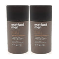 Method Men Aluminum Free Deodorant – Cedar & Cypress, 2.65 oz (2 Pack)