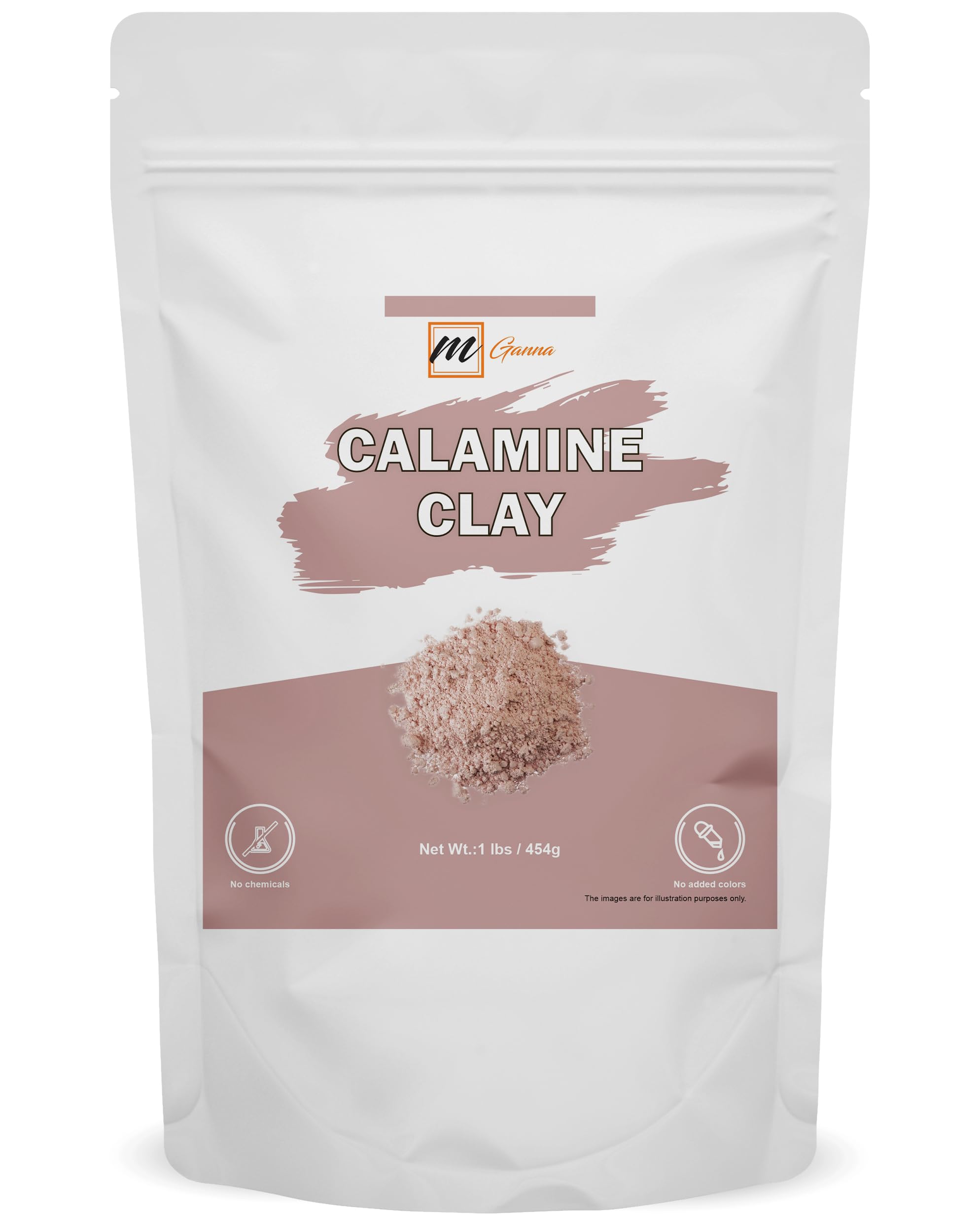 mGanna Calamine Clay Powder 1 lb – Natural DIY Skincare & Hair Care