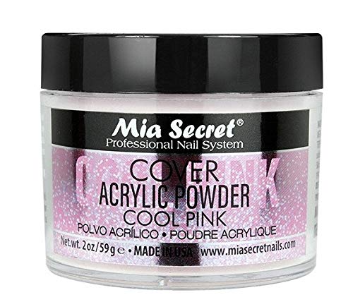 Mia Secret Acrylic Powder Cover Cool Pink 2 oz – Long-Lasting Nail Coverage