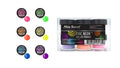 Mia Secret Chic Neon Acrylic Powder – 6 Color Neon Collection (0.25 oz Each)