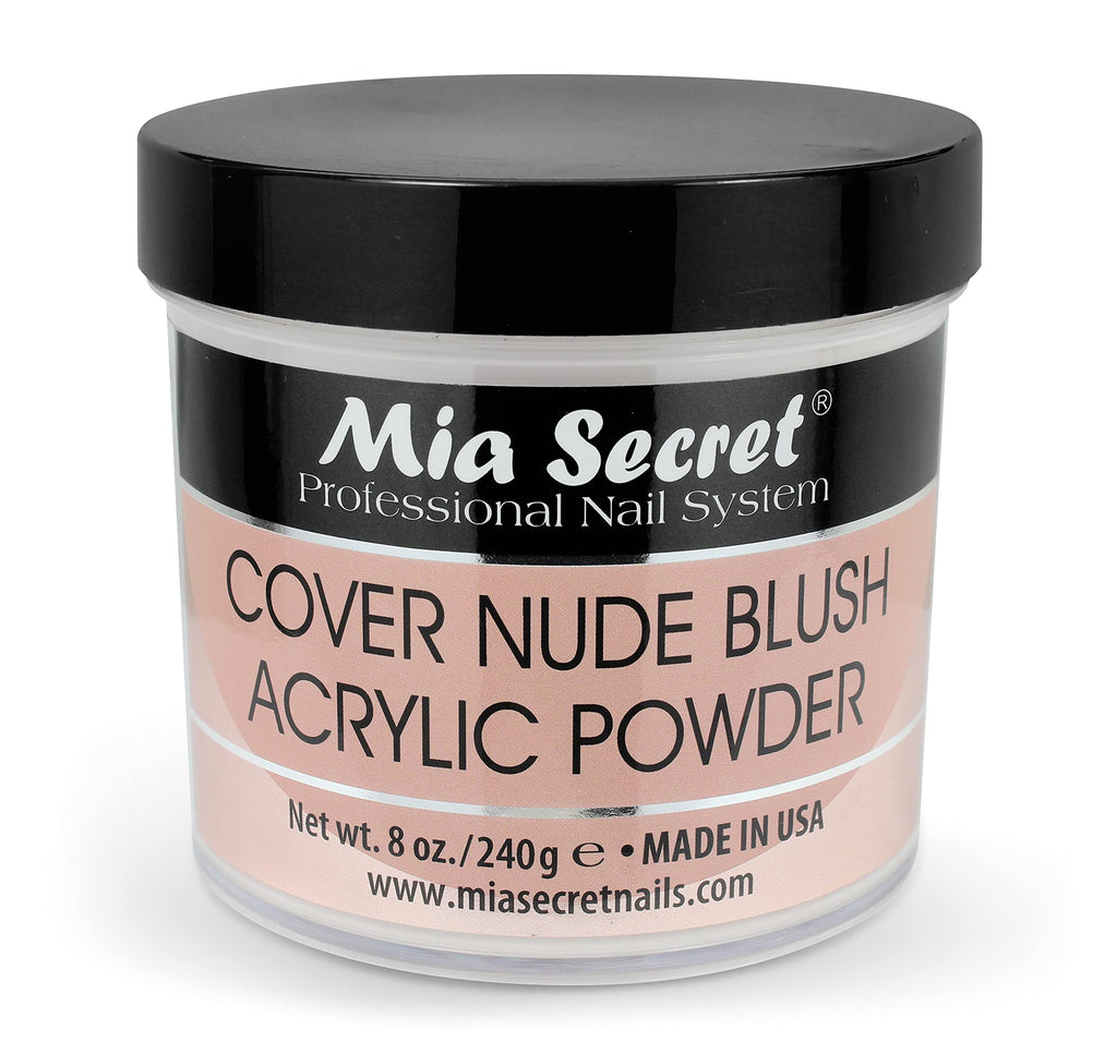 Mia Secret Cover Nude Blush Acrylic Powder — Conceal Flaws and Extend Nails
