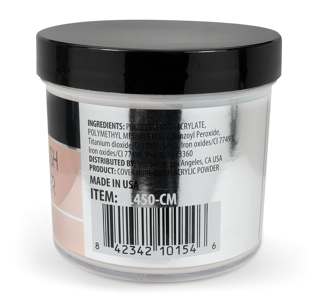 Mia Secret Cover Nude Blush Acrylic Powder — Conceal Flaws and Extend Nails