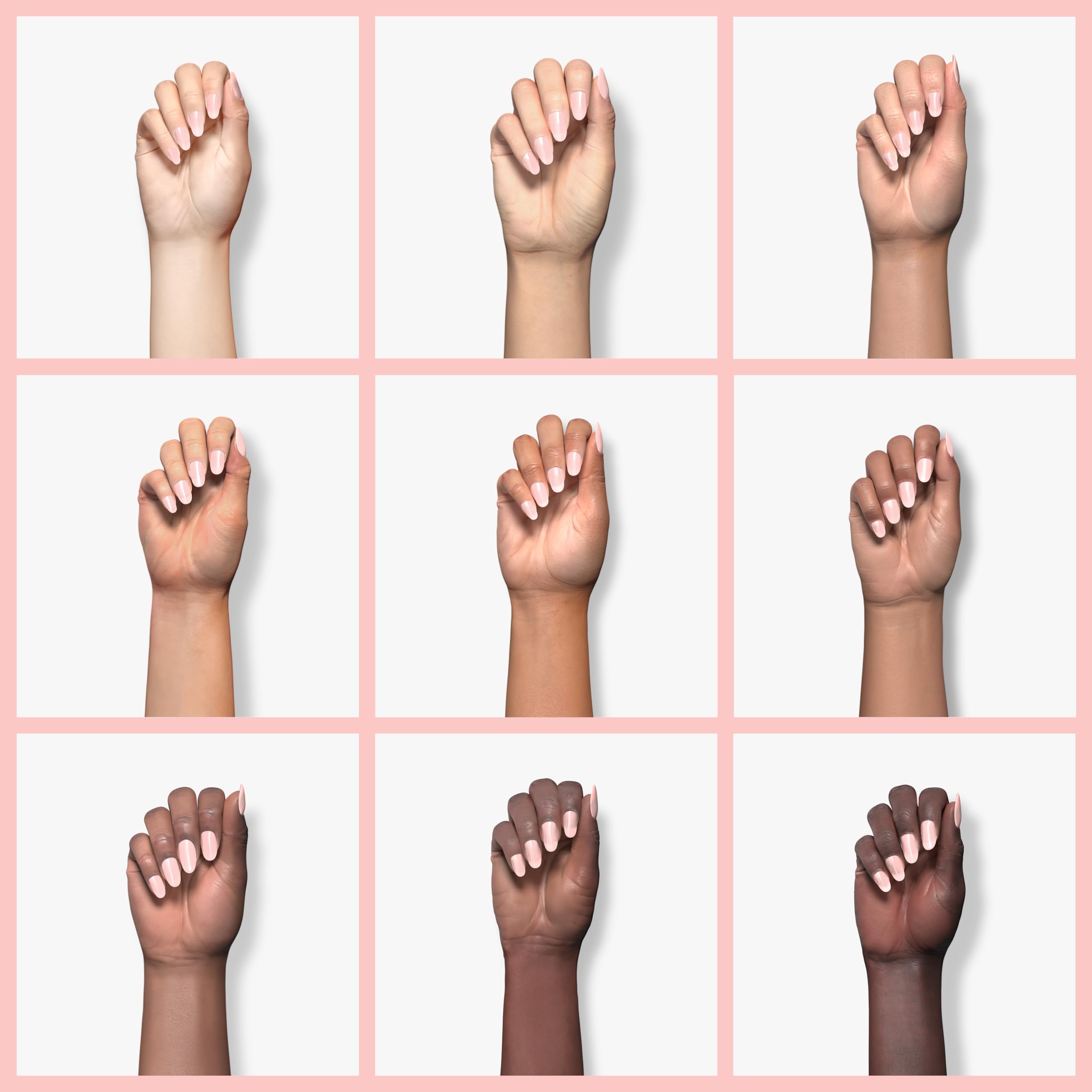 Mia Secret Cover Peach Acrylic Powder 2oz – Natural Coverage for Baby Boomer and Ombre Nails