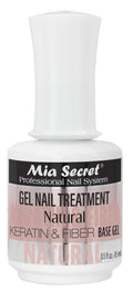 Mia Secret Keratin Base and Top Gel – 0.5 oz Dual-Use Nail Treatment