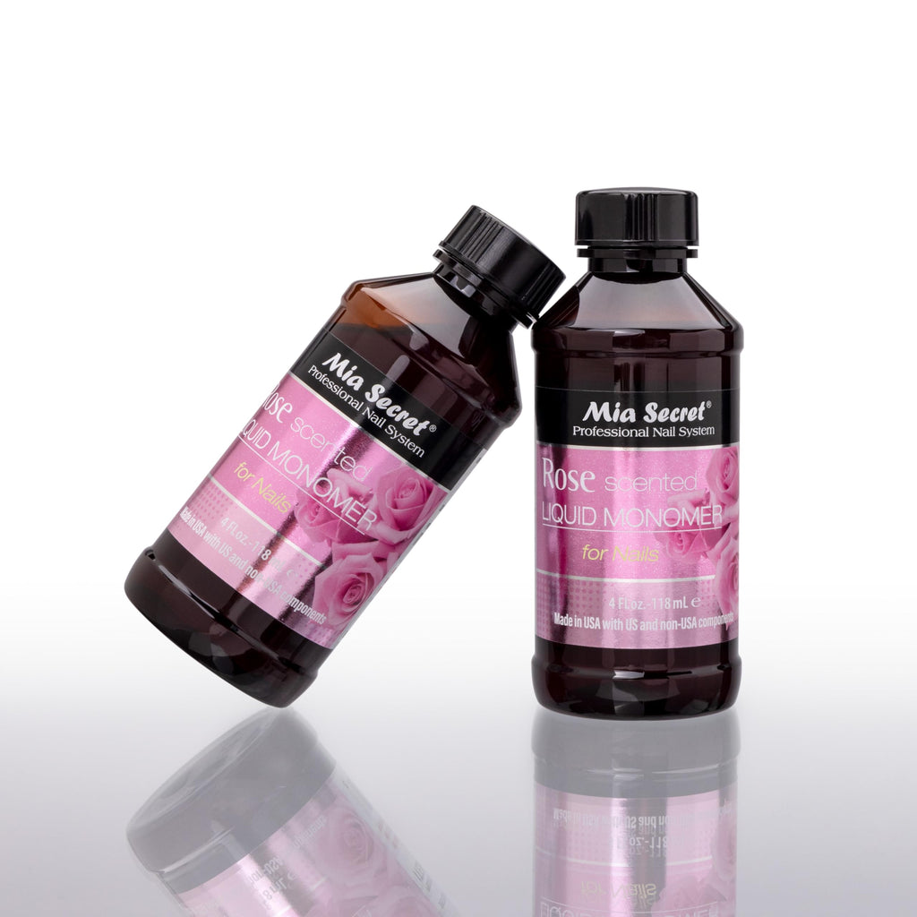 Mia Secret Rose Scented Liquid Monomer 4 oz – Fragrant Nail Enhancement