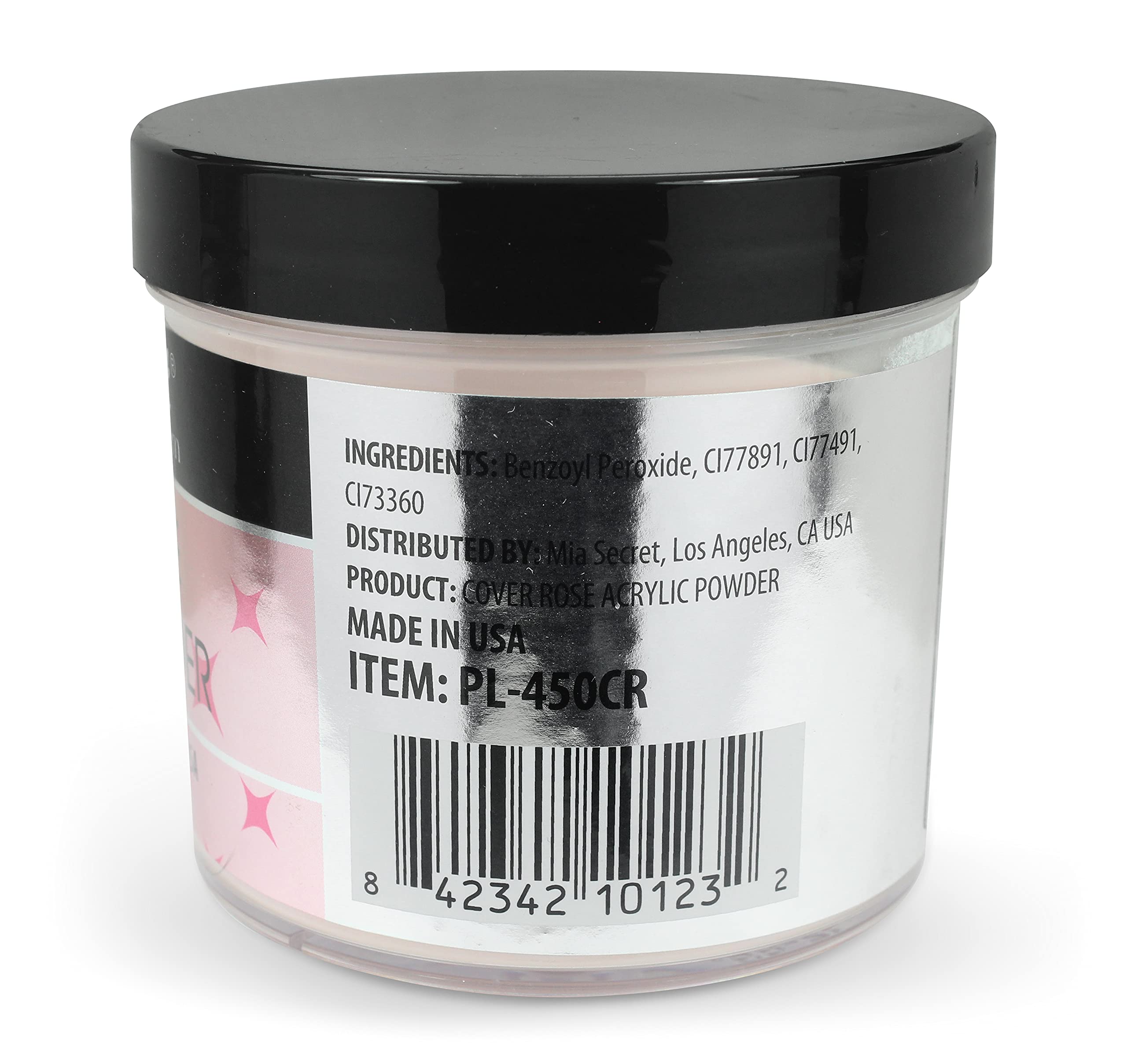 Mia Secret Cover Rose Acrylic Powder 8oz | Professional Nail System for Salon-Quality Results