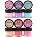 Mia Secret Sweet Nail Acrylic Powder Collection – 6 Shades in Quarter-Ounce Jars