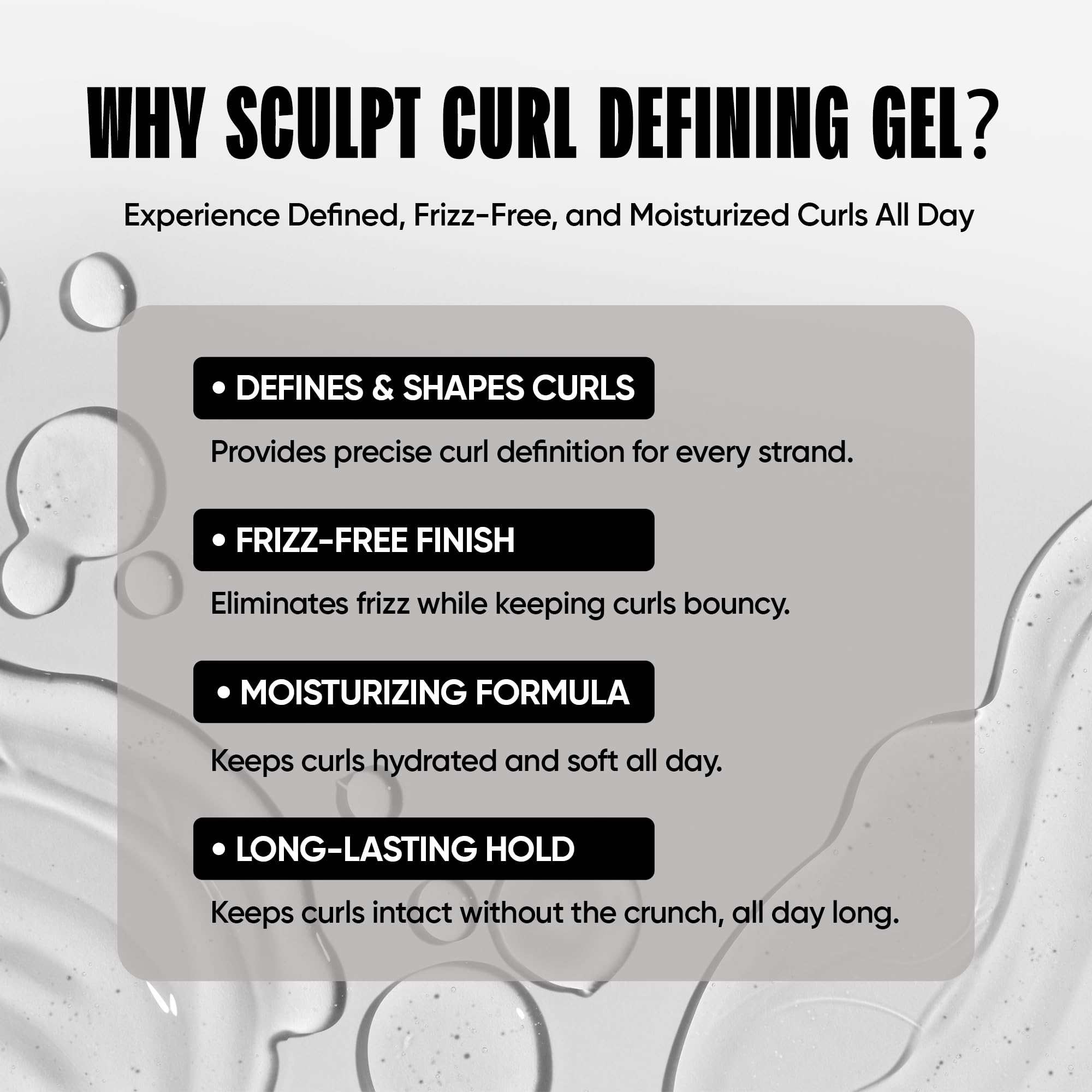 Miche Sculpt Curl Defining Gel – Alcohol-Free, Medium Hold for Curly Hair | Miche Beauty