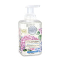 Michel Design Works Hydrangea Foaming Hand Soap 17.8oz – Shea Butter & Aloe, Square Pump Bottle