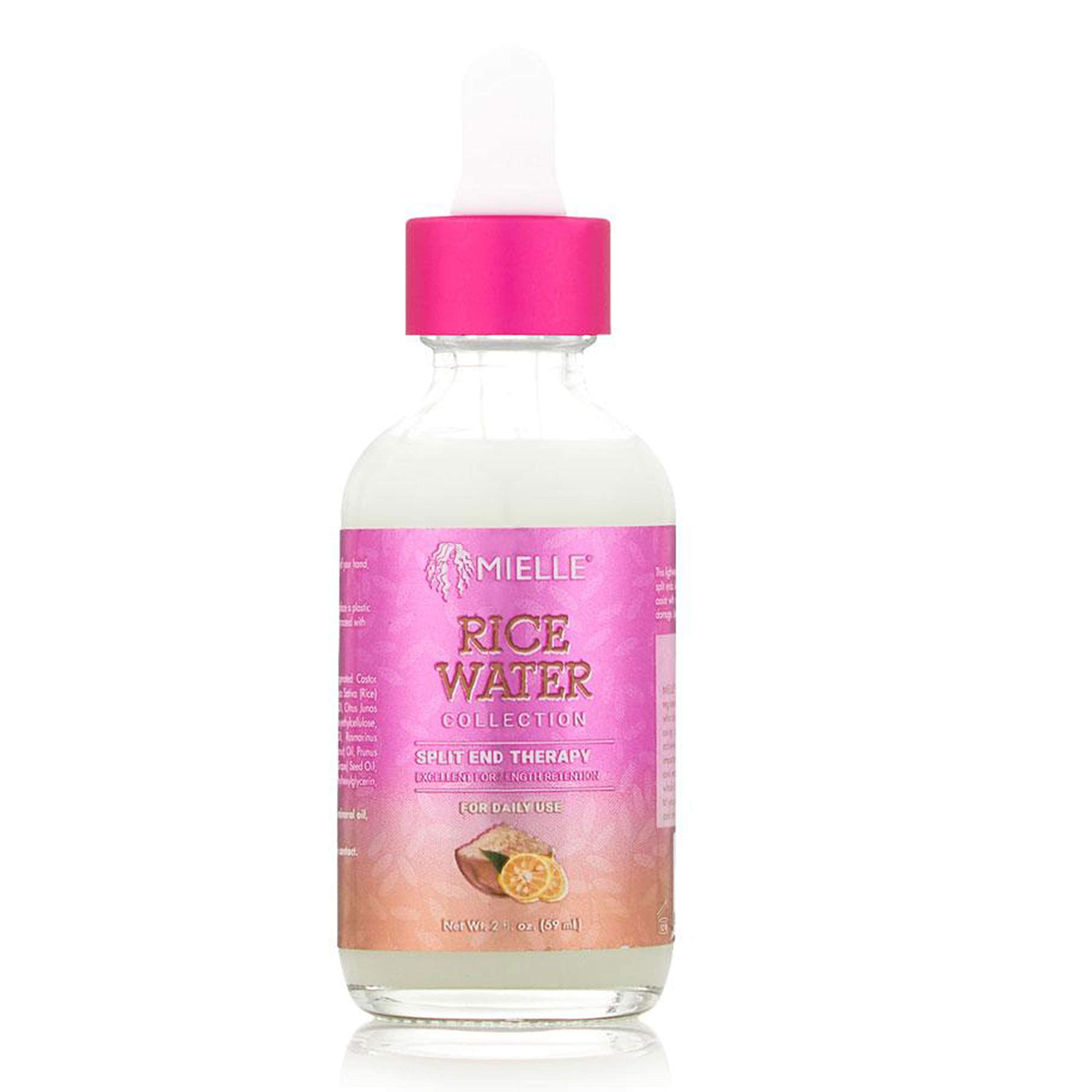 Mielle Organics Rice Water Collection Combo: Milk, Masque, Split End Therapy, Shine Mist
