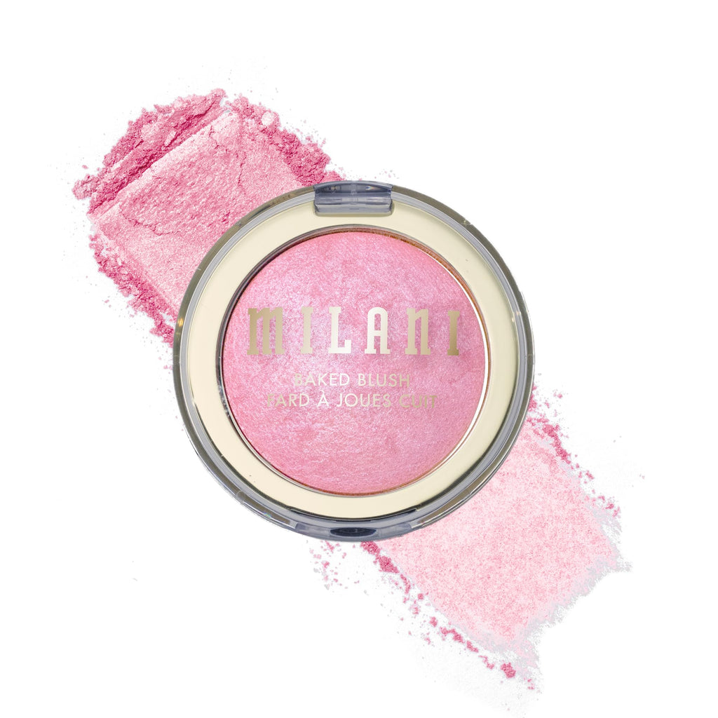 Milani Baked Blush – Cruelty-Free Powder Blush in Pink Panna Cotta