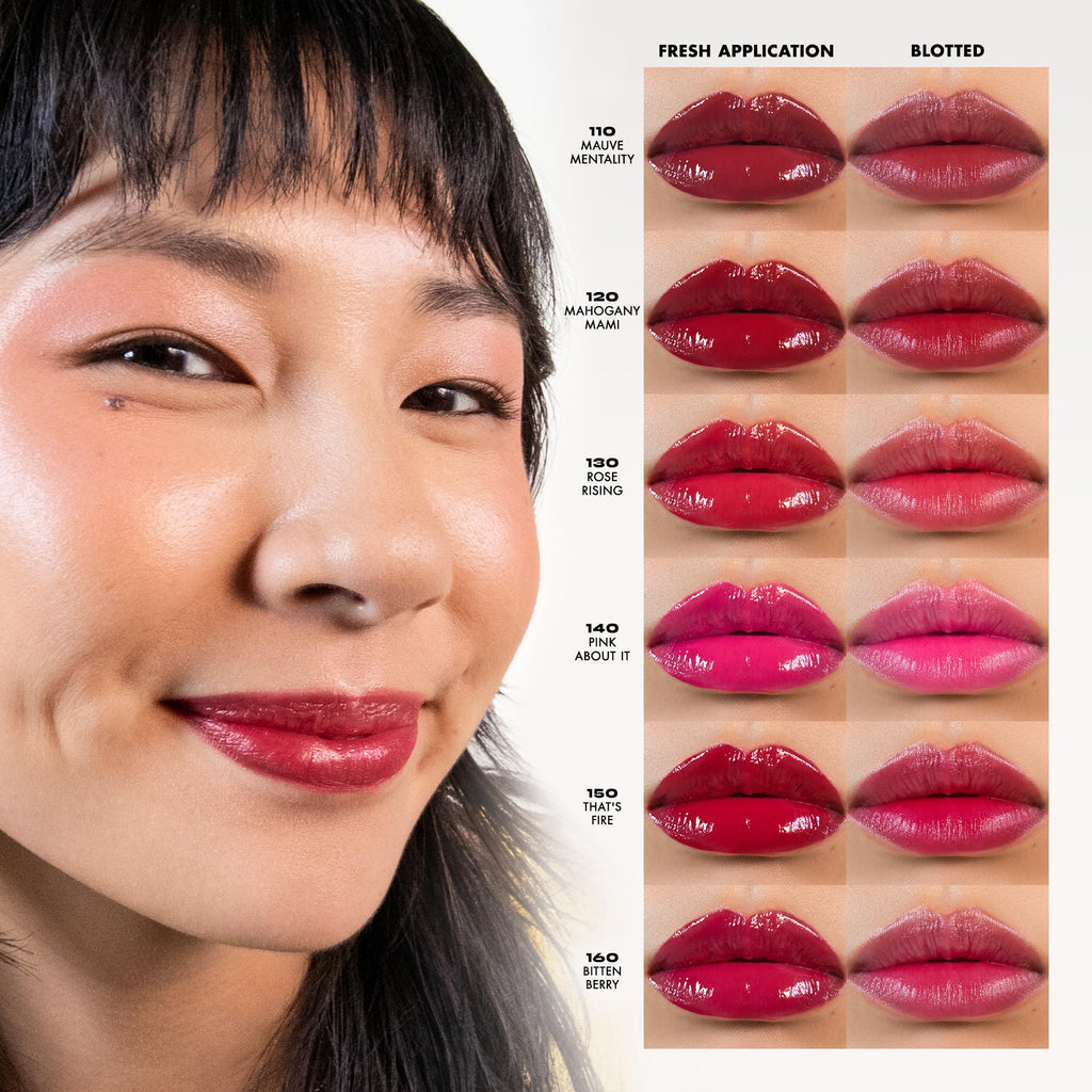 Milani Color Fetish Lip Stain 140 Pink About It – Hydrating Gloss-to-Semi Matte Lip Color