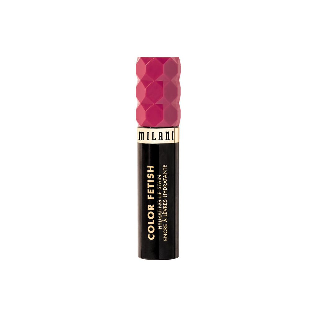 Milani Color Fetish Lip Stain 140 Pink About It – Hydrating Gloss-to-Semi Matte Lip Color