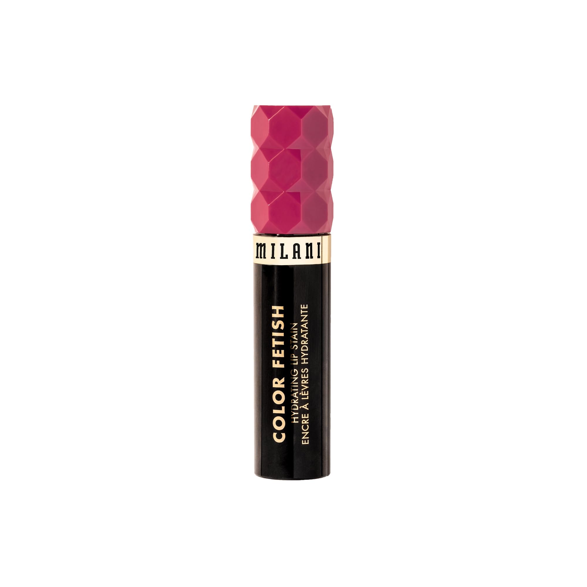 Milani Color Fetish Lip Stain 140 Pink About It – Hydrating Gloss-to-Semi Matte Lip Color