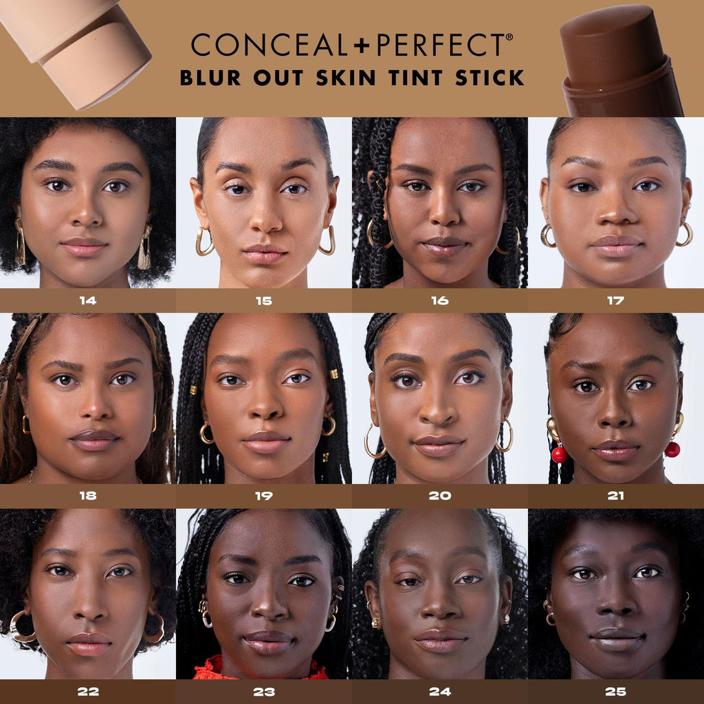 Milani Conceal + Perfect Skin Tint Stick Blur Out – Shade 01 | Buildable, Soft-Focus Tint Moisturizer