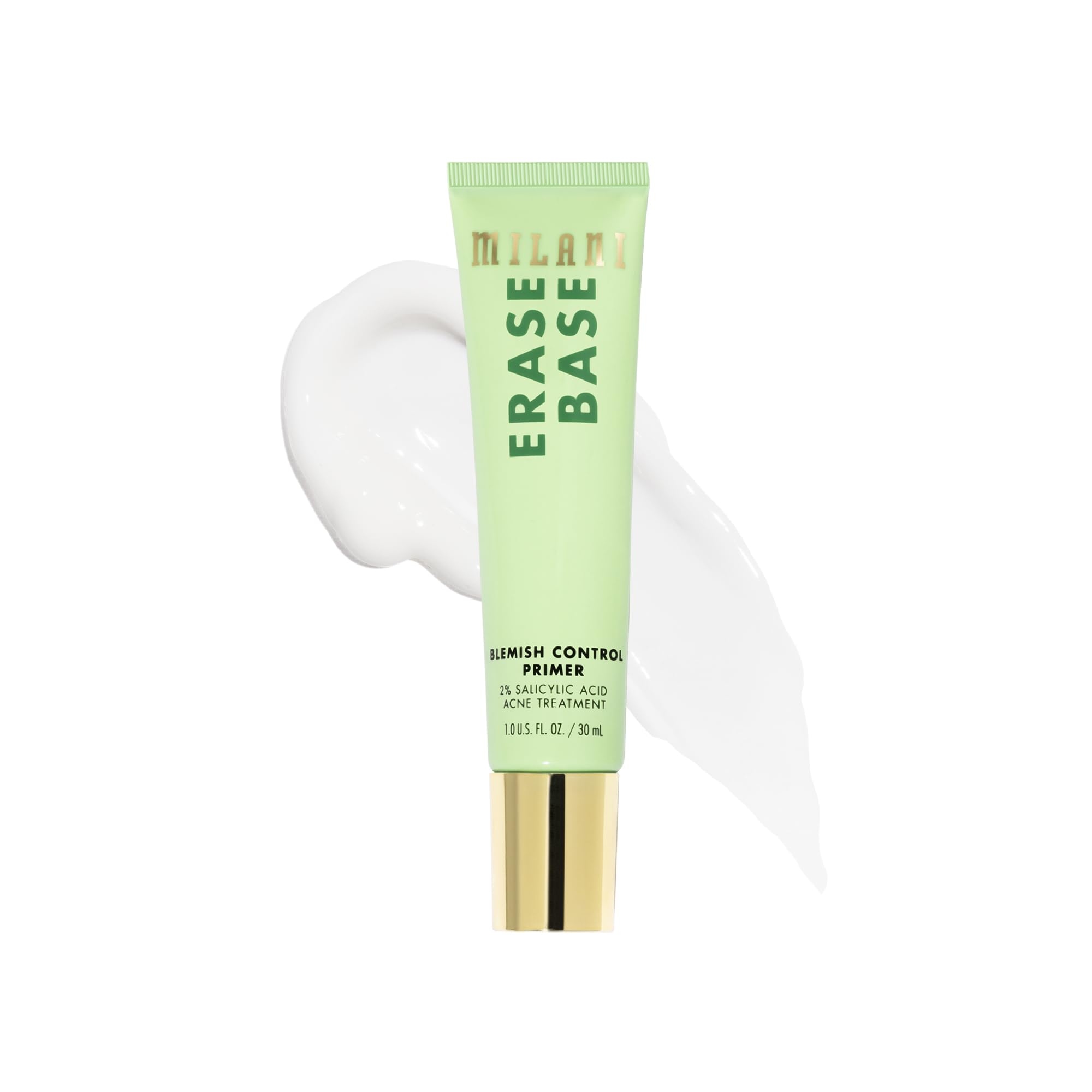 Milani Erase Base Blemish Control Primer – 2% Salicylic Acid, SPF30, 1 oz