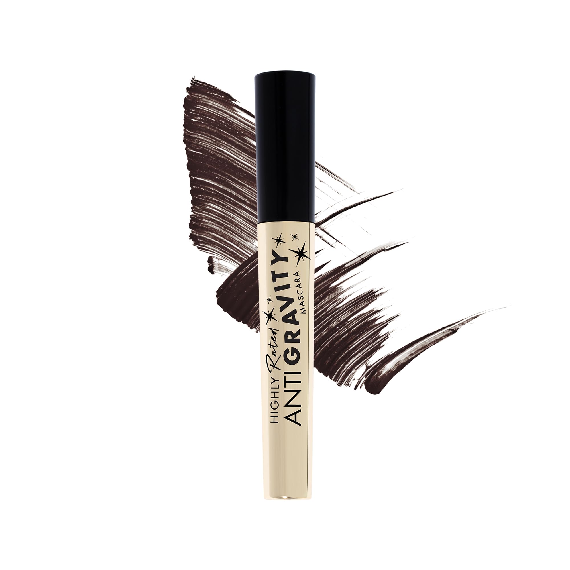 Milani Mascara Volume & Length – Anti-Gravity Brown Black with Castor Oil & Hourglass Wand