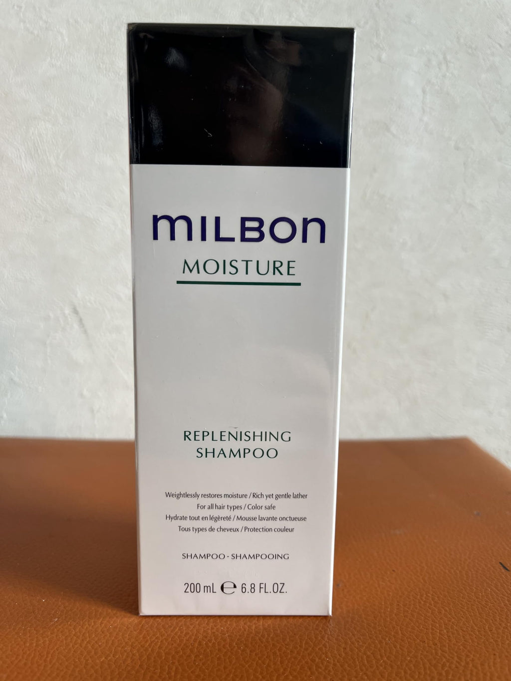 Milbon Moisture Replenishing Shampoo – Deep Hydration for Dry Hair (6.8 oz)
