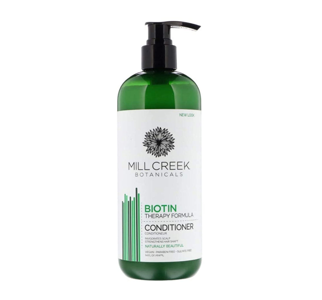 Mill Creek Biotin Conditioner - 14 fl oz | Natural, pH-Balanced Hair Therapy