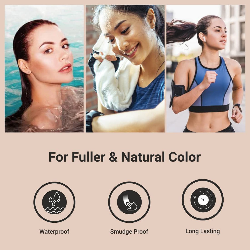 MinaiBrow iBrow Henna Color Kit — No Ammonia, Vegan, Up to 30 Applications (Ash Blond)