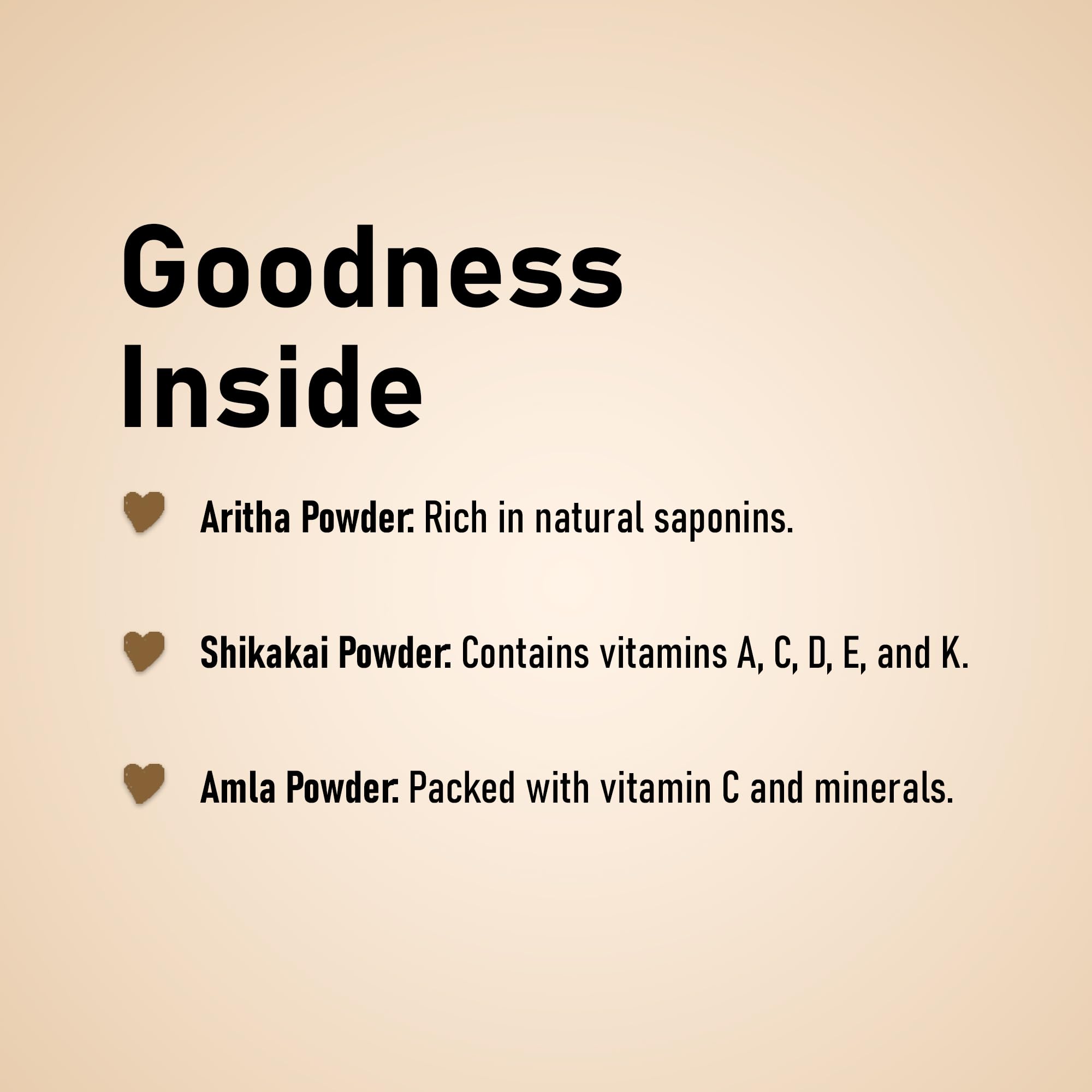 minature Amla, Aritha & Shikakai Combo (Pack of 3) – Natural Hair Care for All Hair Types | 3 x 100g