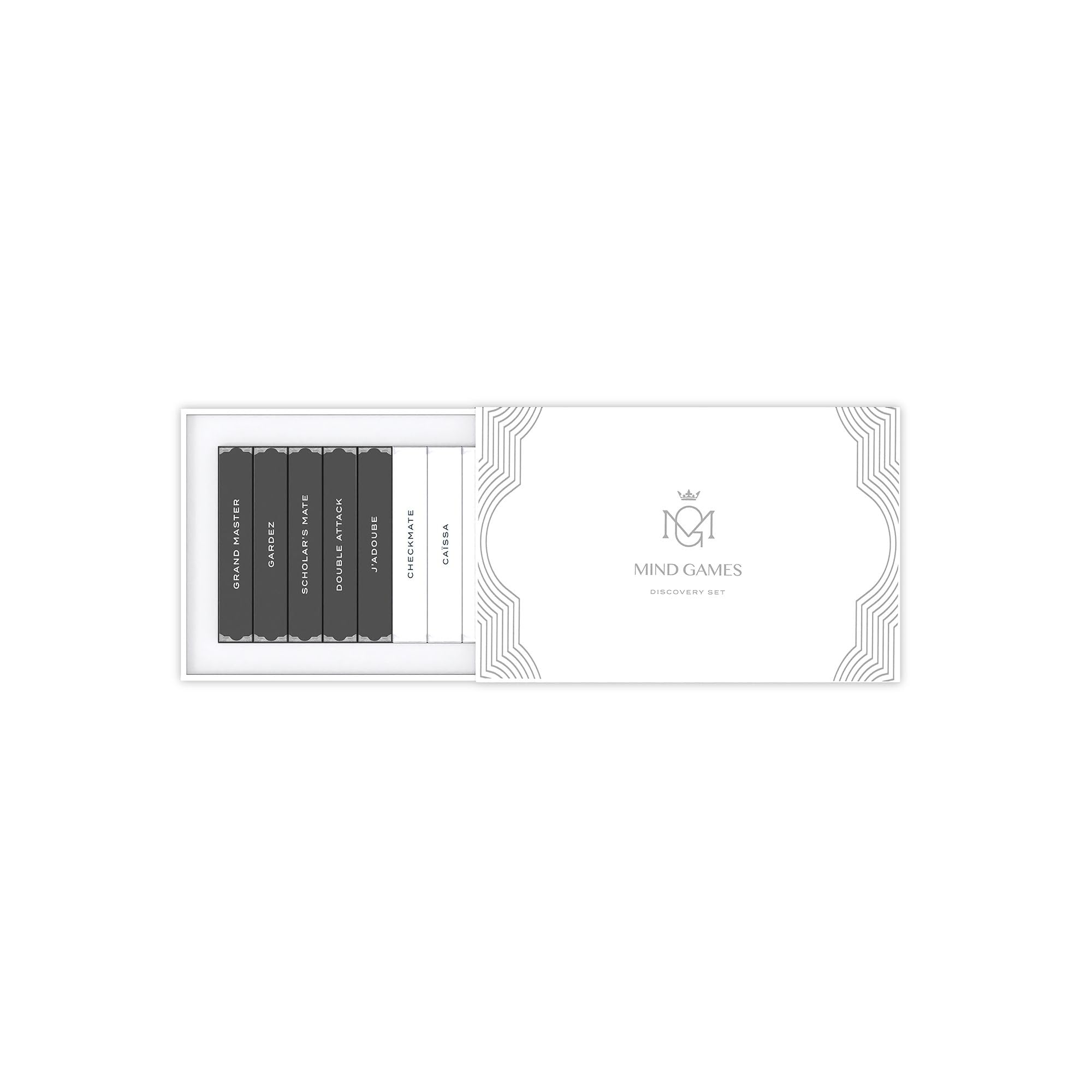 MIND GAMES 10 Piece Sample Discovery Set – Luxury Designer Perfume Mini Kit for Women & Men