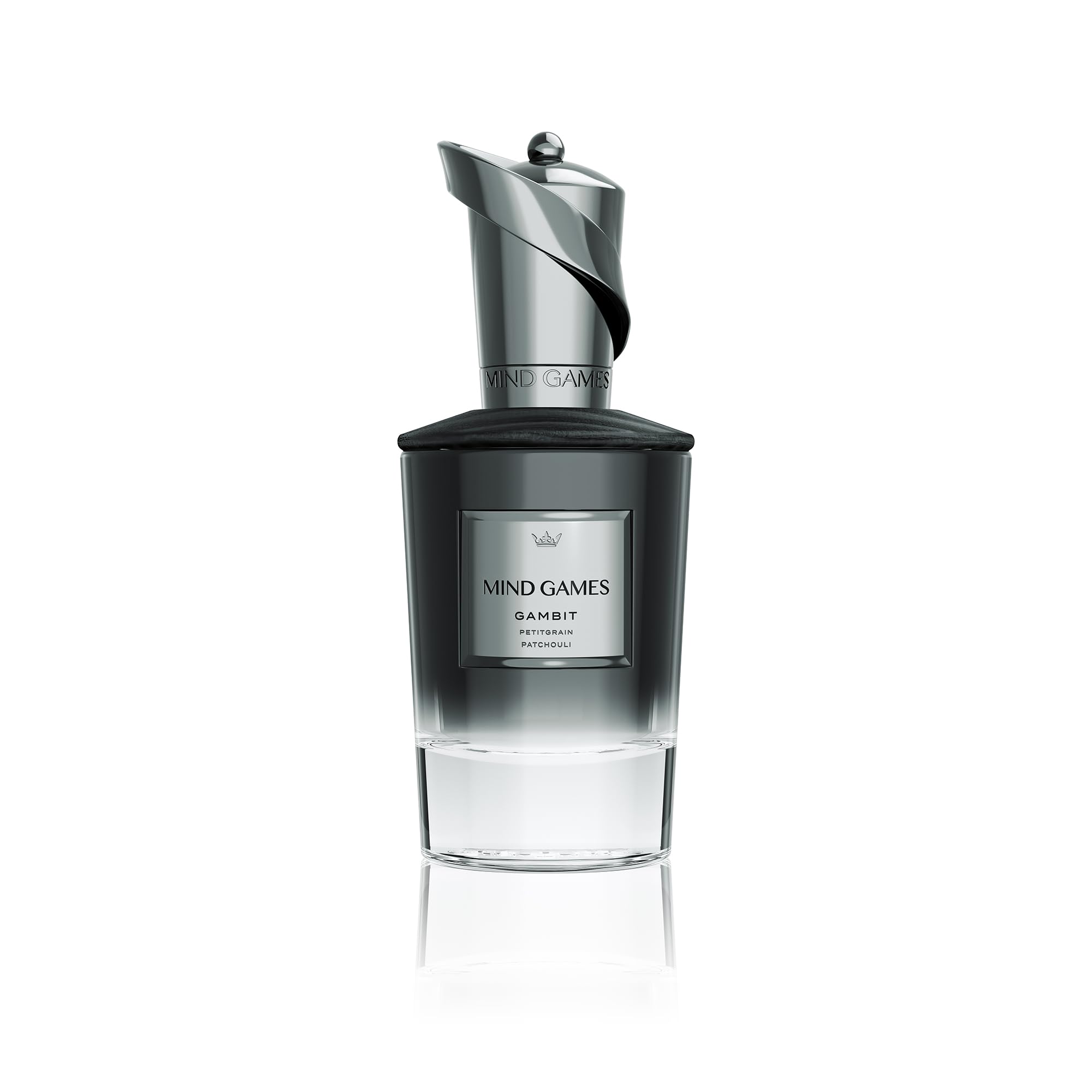 MIND GAMES Gambit - Luxury Extrait de Parfum with Lavender, Cardamom & Patchouli | Unisex Woody Leather 100 mL