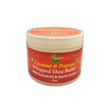 Mine Botanicals Coconut & Papaya Whipped Shea Butter – Luxurious Moisturizer with Coconut Oil & Vanilla Extract