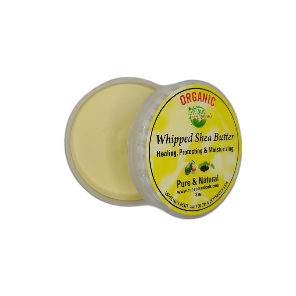 Mine Botanicals Organic Whipped Shea Butter with Avocado & Black Seed — Pack of 2