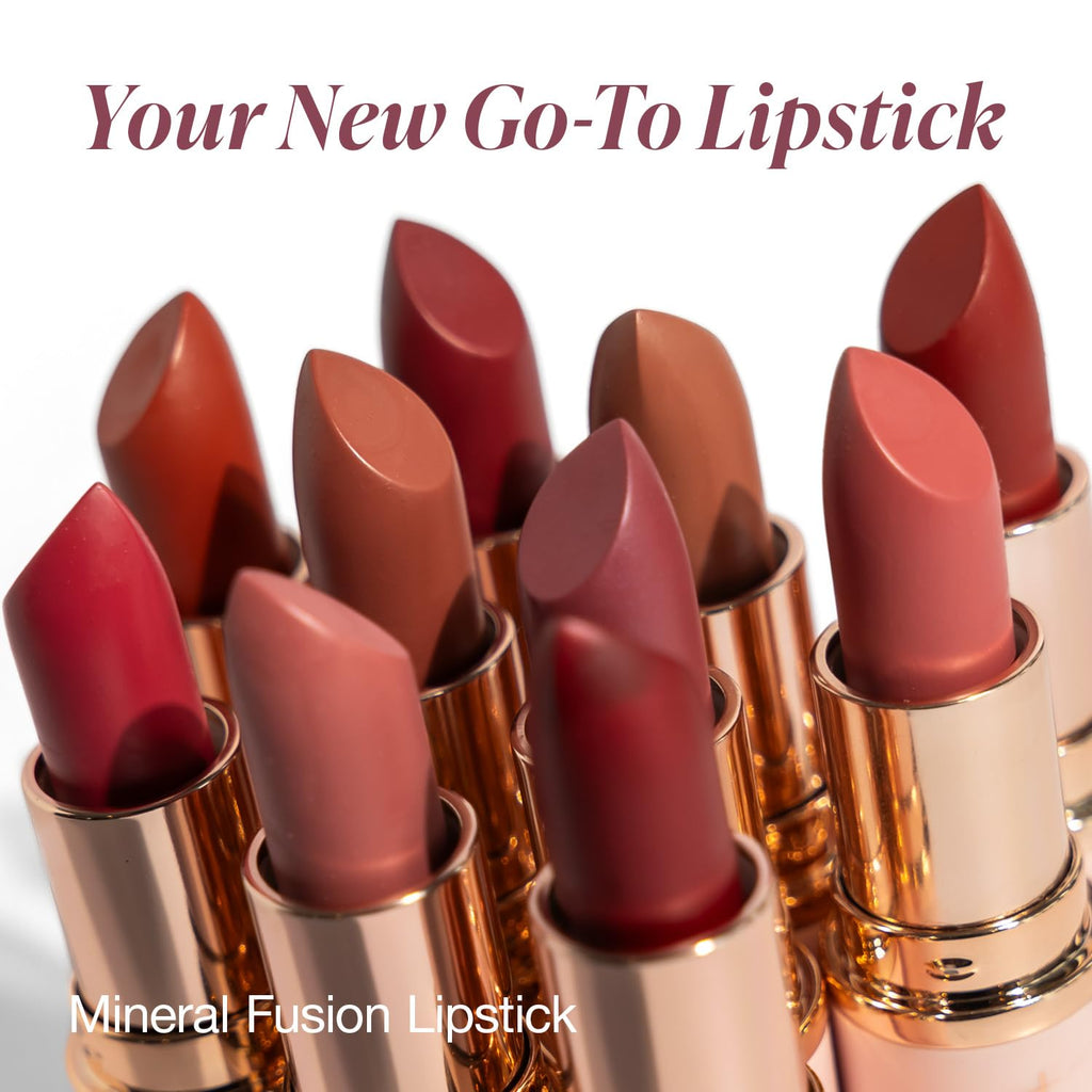 Mineral Fusion Lipstick Kir Royale – Long-Lasting, Smudge-Free Color with Avocado Oil