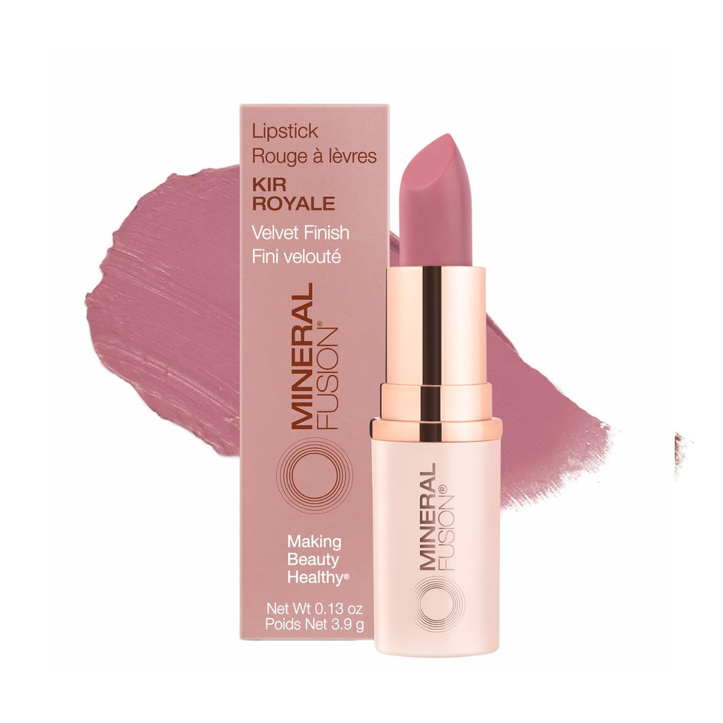 Mineral Fusion Lipstick Kir Royale – Long-Lasting, Smudge-Free Color with Avocado Oil