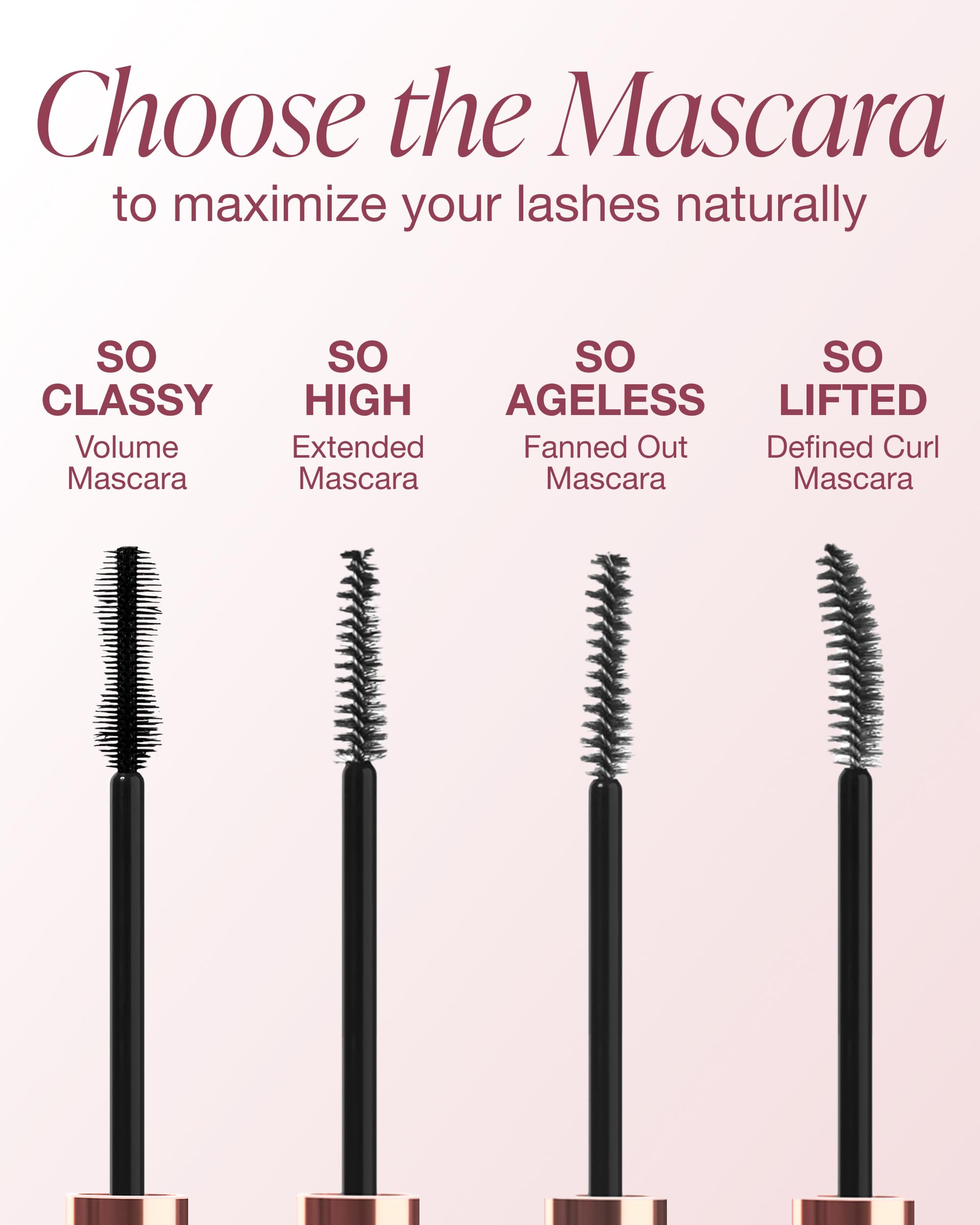 Mineral Fusion So Classy Volume Mascara (Black) – Hypoallergenic, Smudge-Proof, Fuller-Looking Lashes