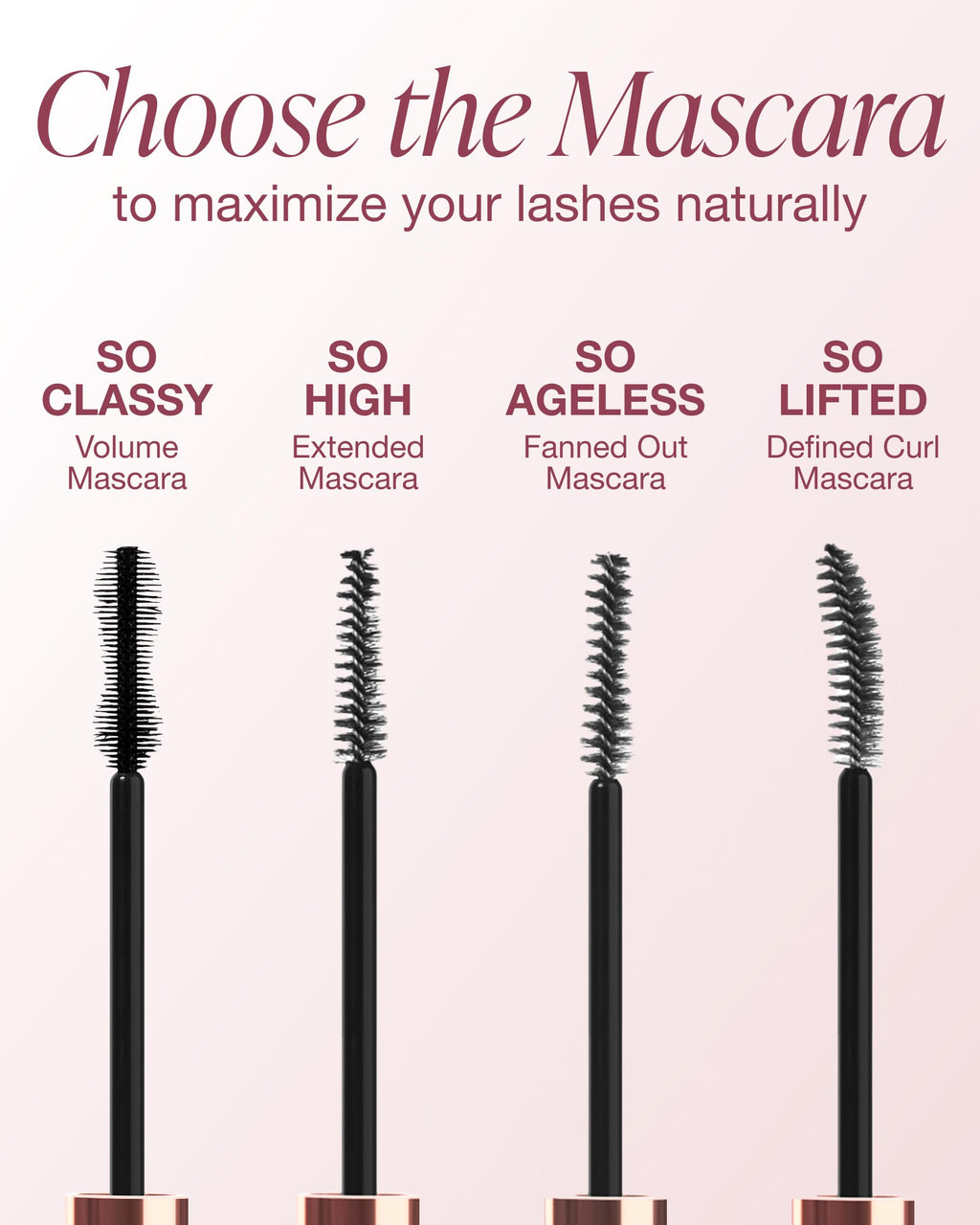 Mineral Fusion So High Extended Length Mascara – Long-Wear, Hypoallergenic, No Smudge (Black)