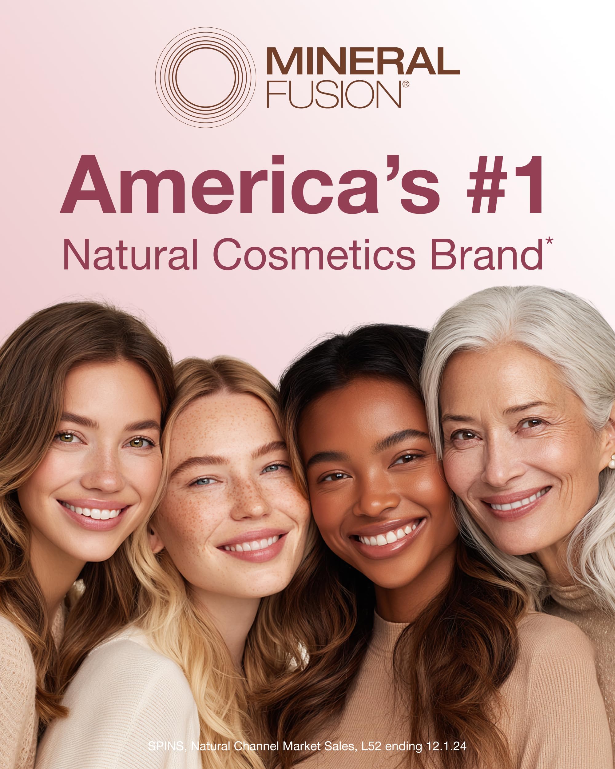 Mineral Fusion Eyeshadow Palette | Vegan Eye Makeup with Matte, Satin, and Shimmer Finishes | Natural, Lightweight Formula (Summer Vacation)