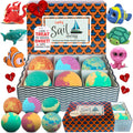 Mineral Me California Kid Bath Bombs with Toys Inside — Organic & Gentle