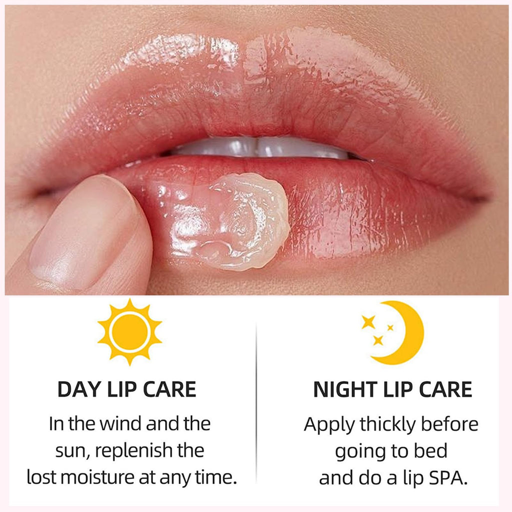 Minfei 9-Piece Bee Lip Balm Set – Propolis Lip Mask & Overnight Hydration