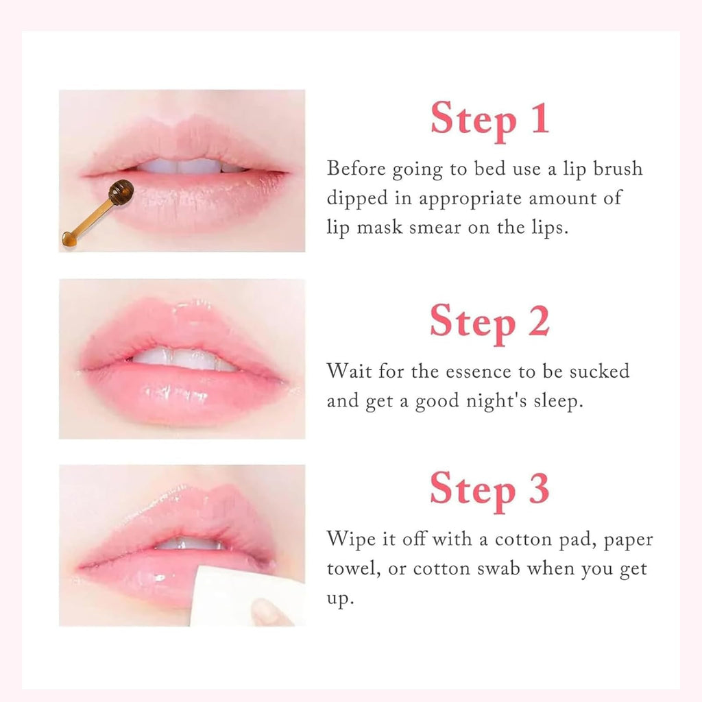 Minfei 9-Piece Bee Lip Balm Set – Propolis Lip Mask & Overnight Hydration