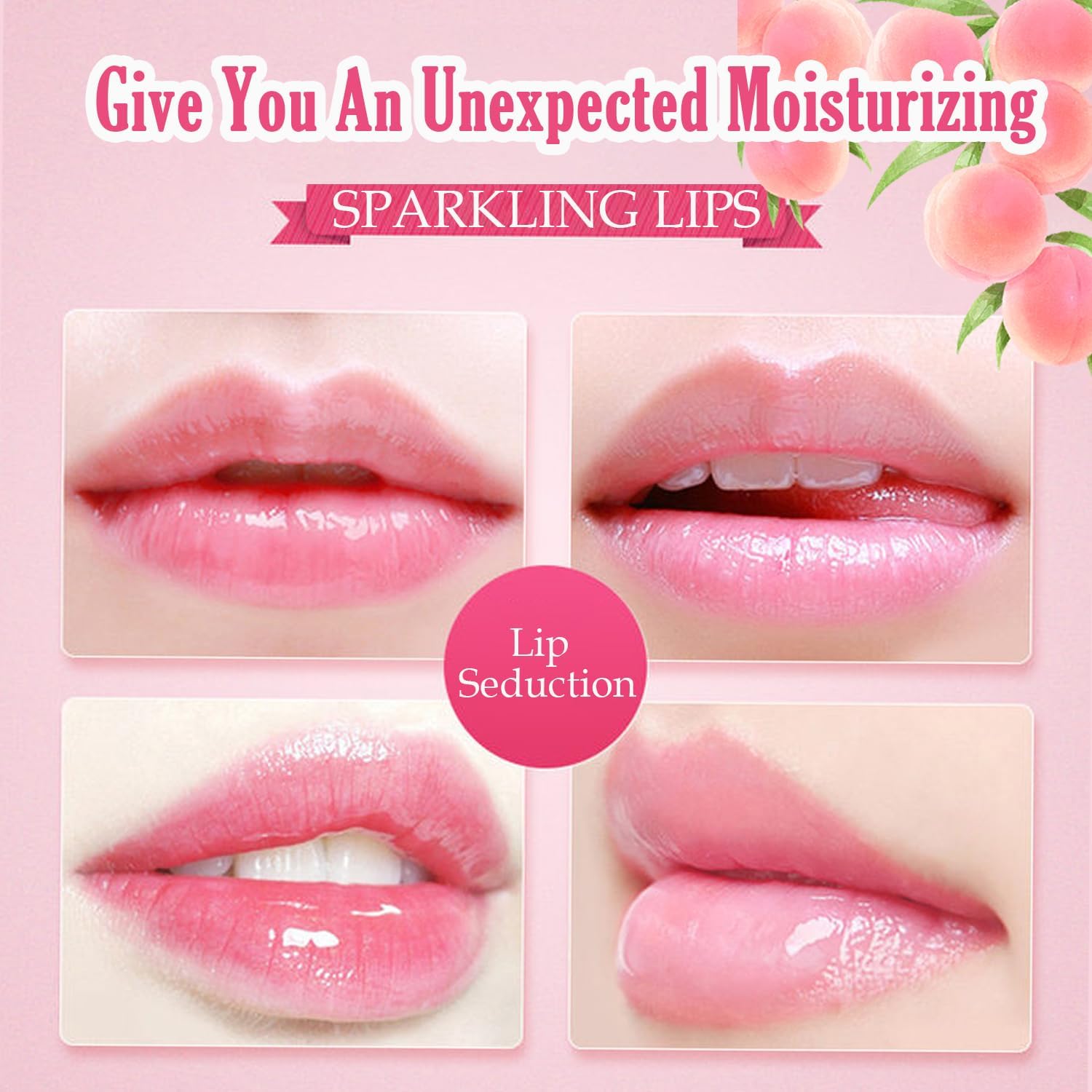Miniling 6-Piece Bee Lip Balm Mask Honey Pot | Hydrating Sleep Lip Masks
