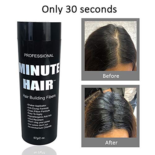 Minute Hair Biggie 57g Auburn Hair Fibers — Refillable Bottle