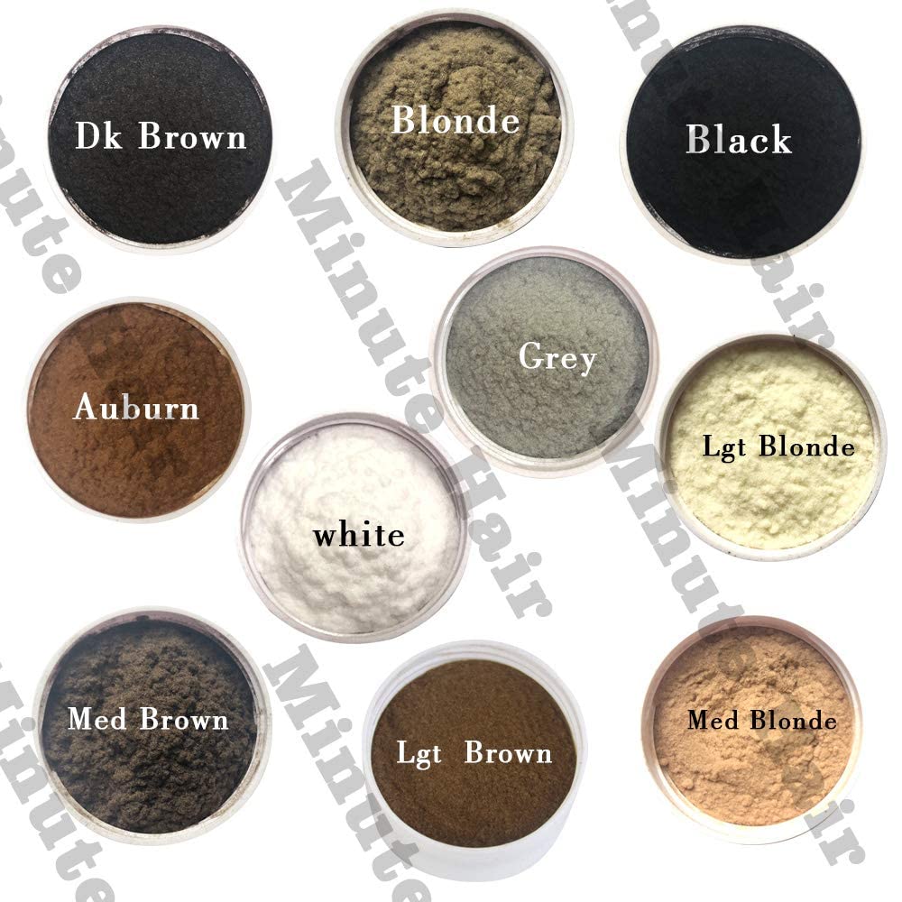 Minute Hair Biggie 57g Auburn Hair Fibers — Refillable Bottle